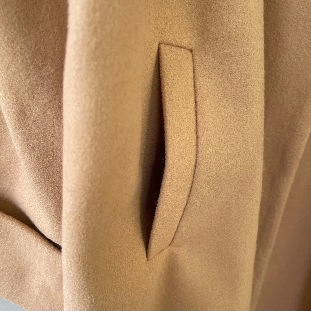 LBLC The Label Women's Camel Color Oversized Coat Size Small